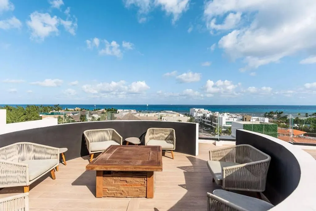 Amazing 2Br Penthouse With Private Rooftop Pool Playa del Carmen Apartment