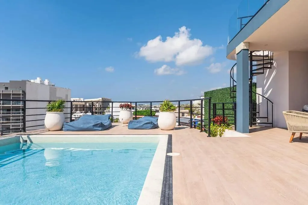 Apartment Amazing 2Br Penthouse With Private Rooftop Pool Playa del Carmen Mexico
